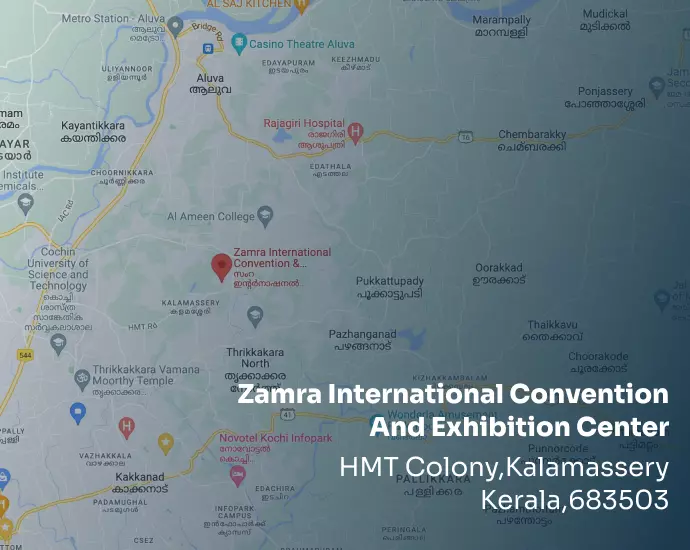Zamra International Convention & Exhibition Centre, Kochi